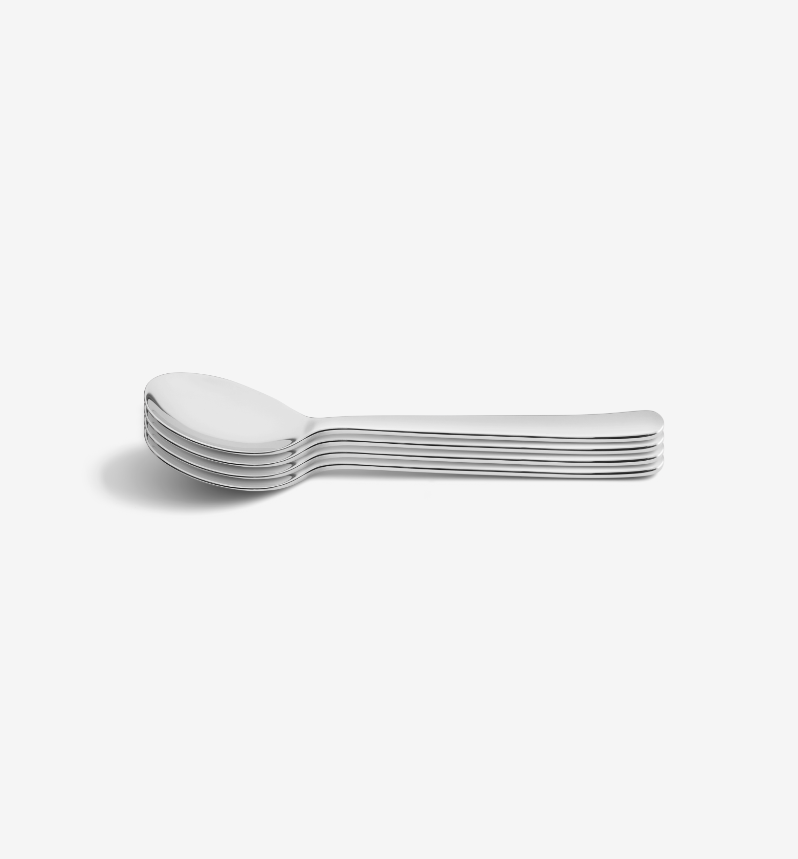4-Piece Tea Spoon Set - Polished
