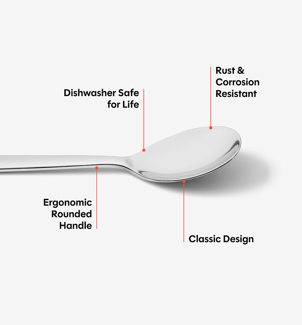 2-Piece Tea Spoon Set - Polished