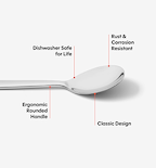 2-Piece Tea Spoon Set - Polished