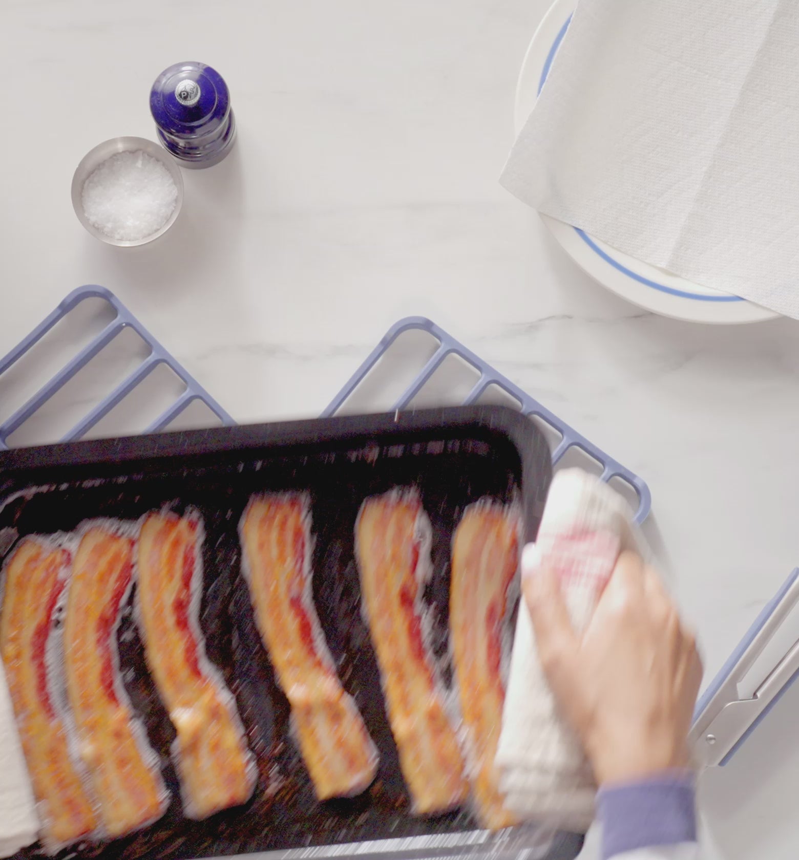 18" Stainless Steel Roasting Pan + Silicone Liner