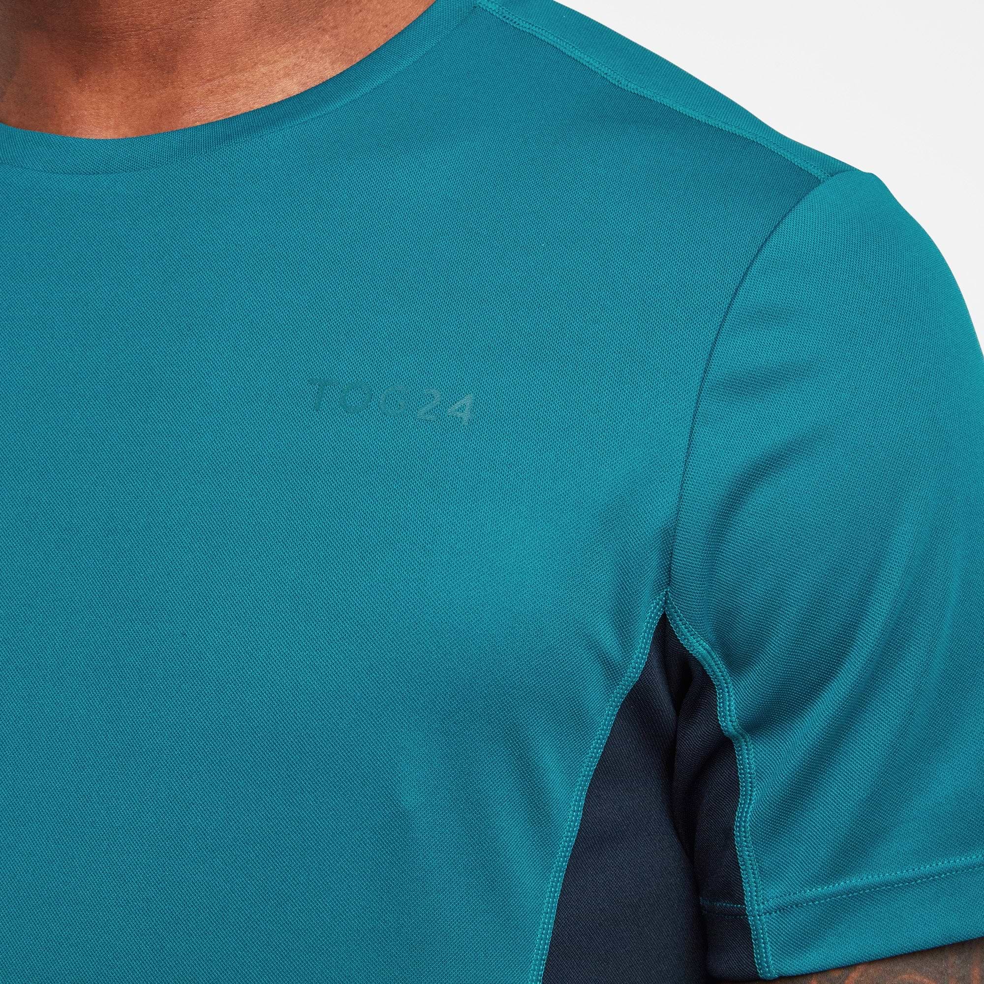 Blackwell Mens Tech T-shirt - Pacific Blue/Dark Indigo