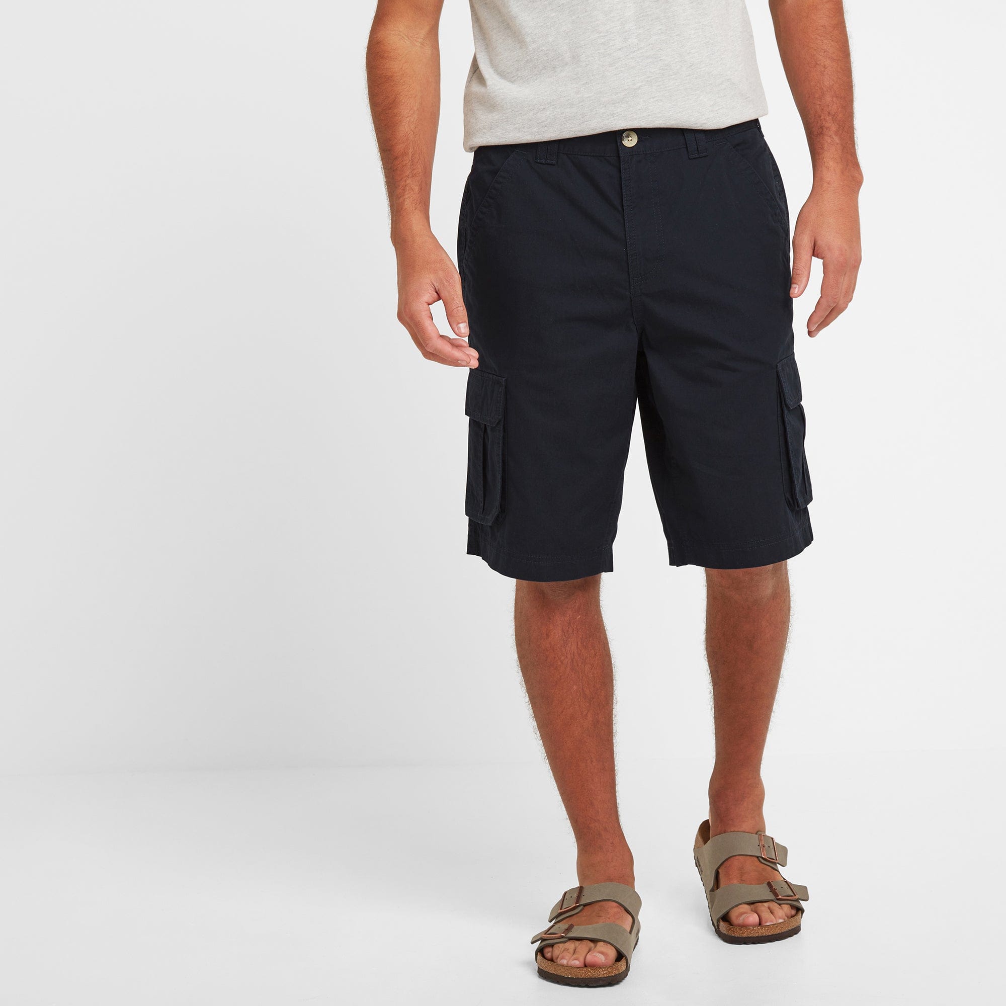 Farrow Mens Cargo Shorts - Midnight