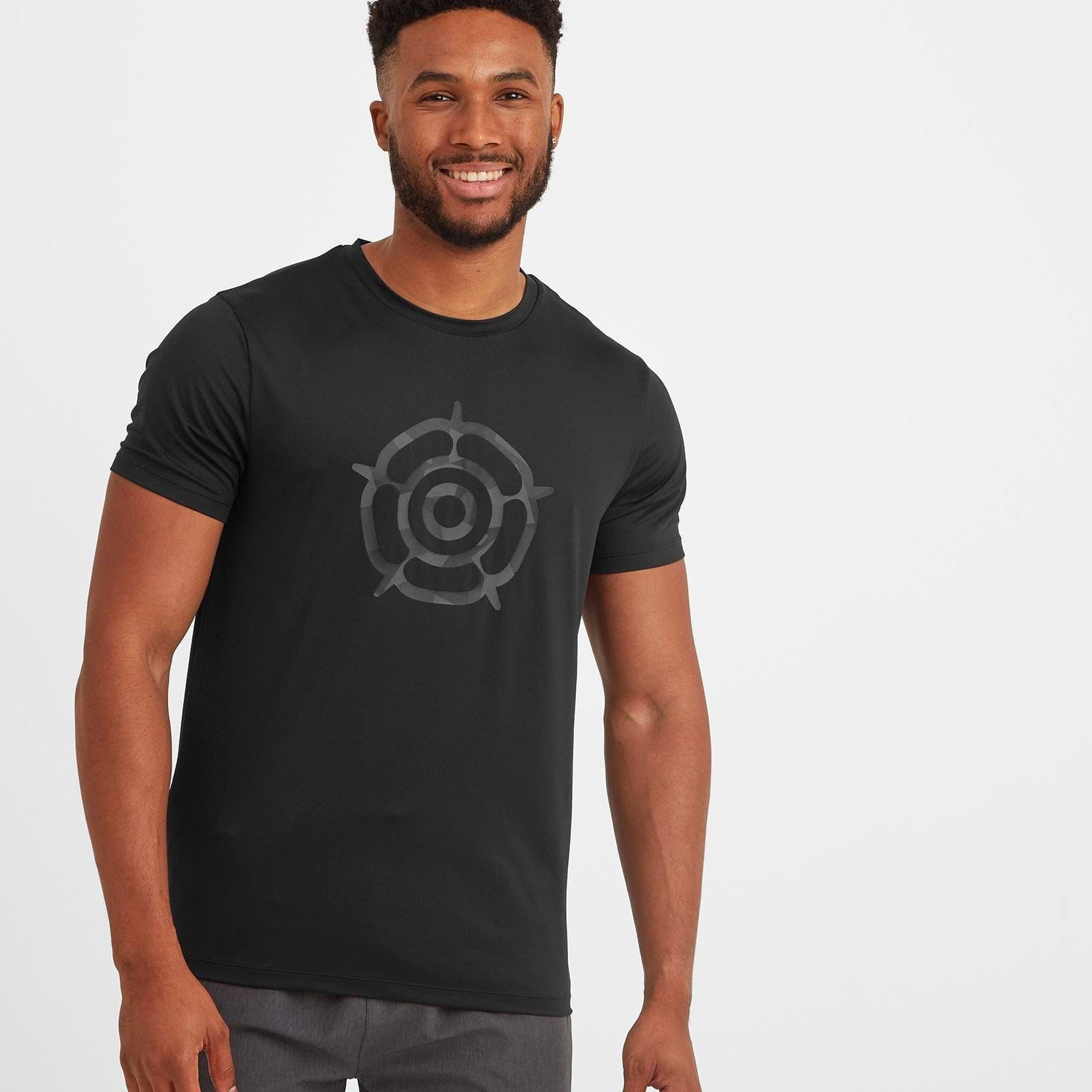Hackforth Mens Tech T-Shirt - Black