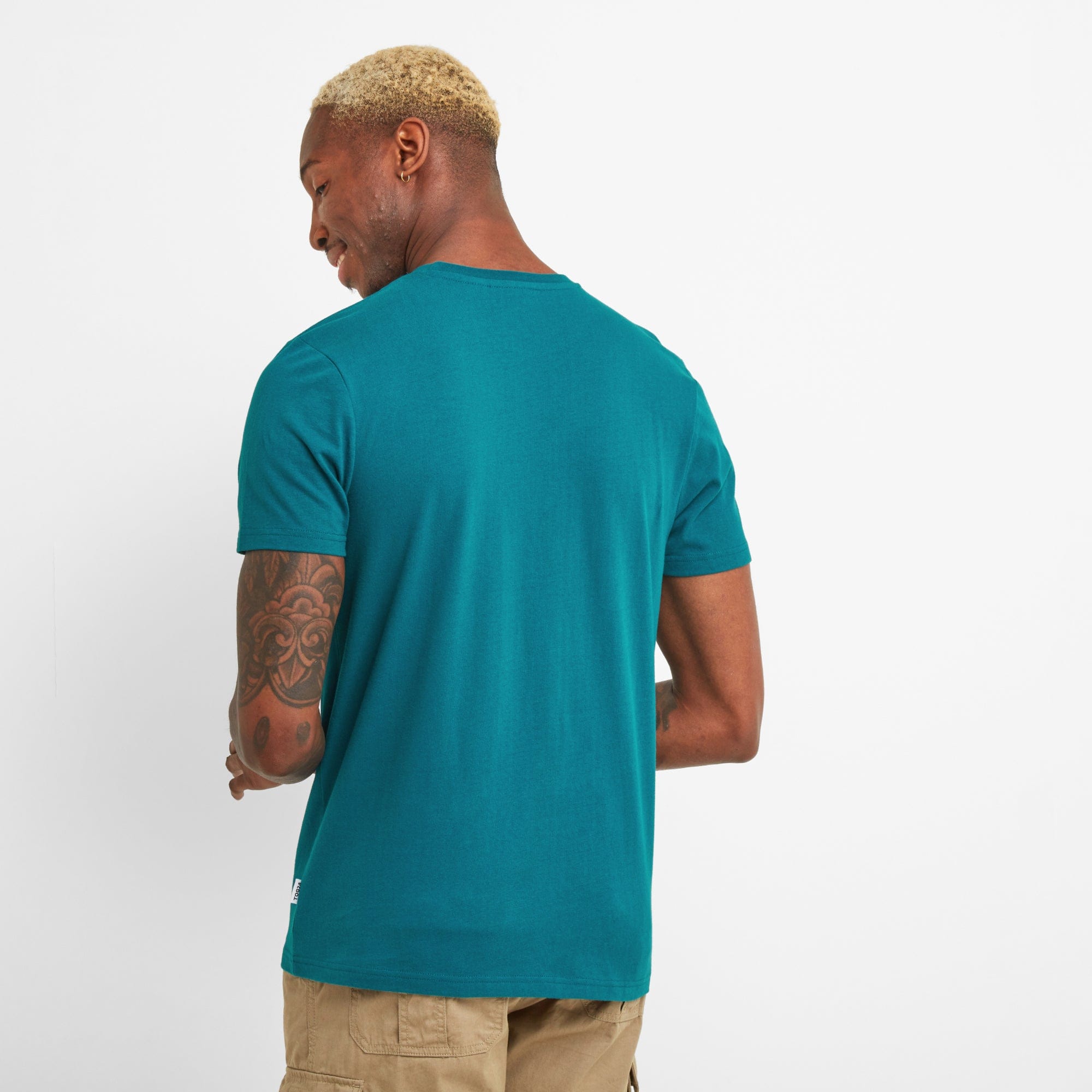 Lucas Mens T-Shirt - Pacific Blue