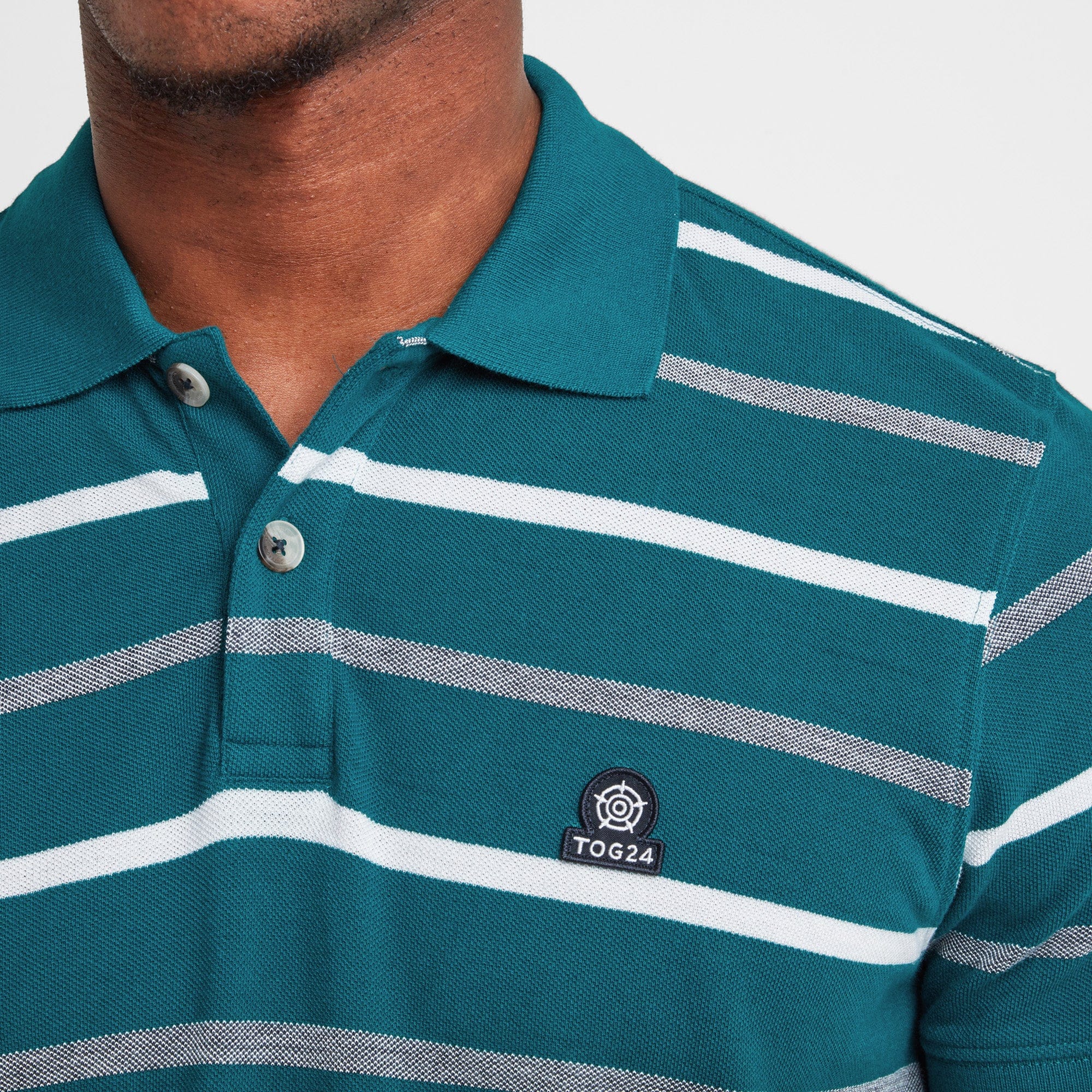 Newhay Mens Pique Polo Shirt - Pacific Blue