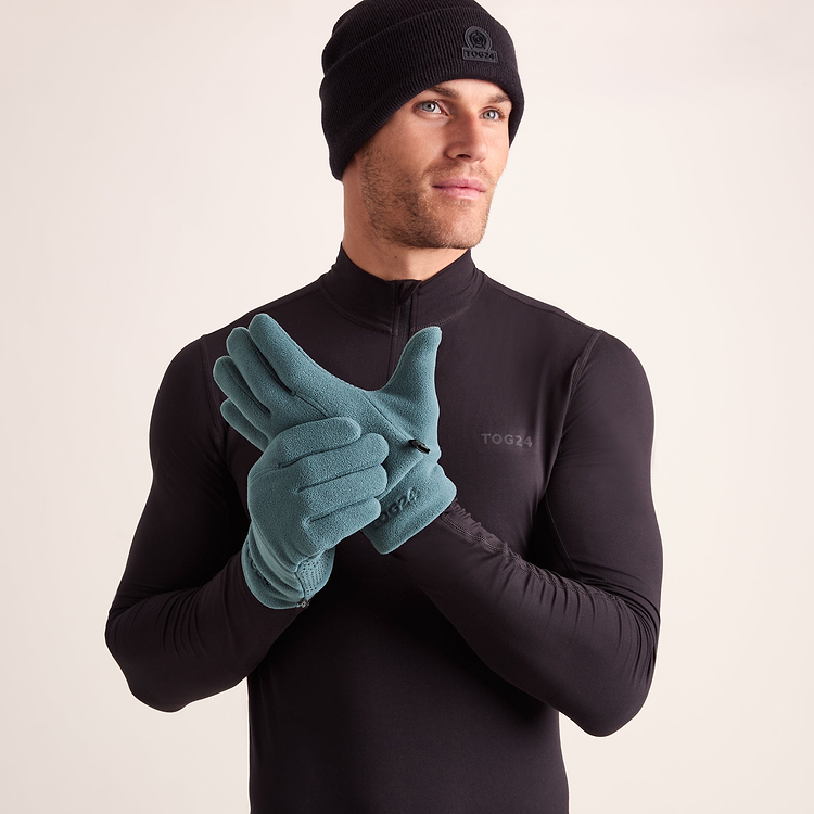 Stride Microfleece Gloves - Khaki – TOG24