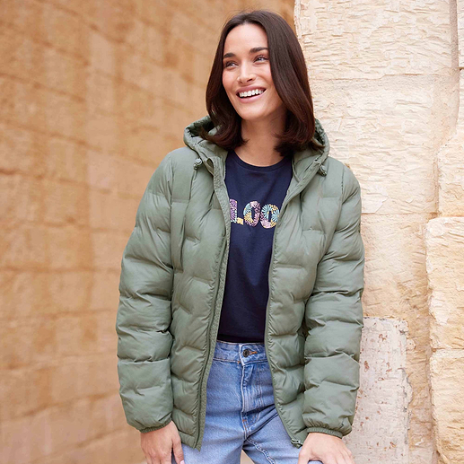 insulated jackets emerald green padded jacket