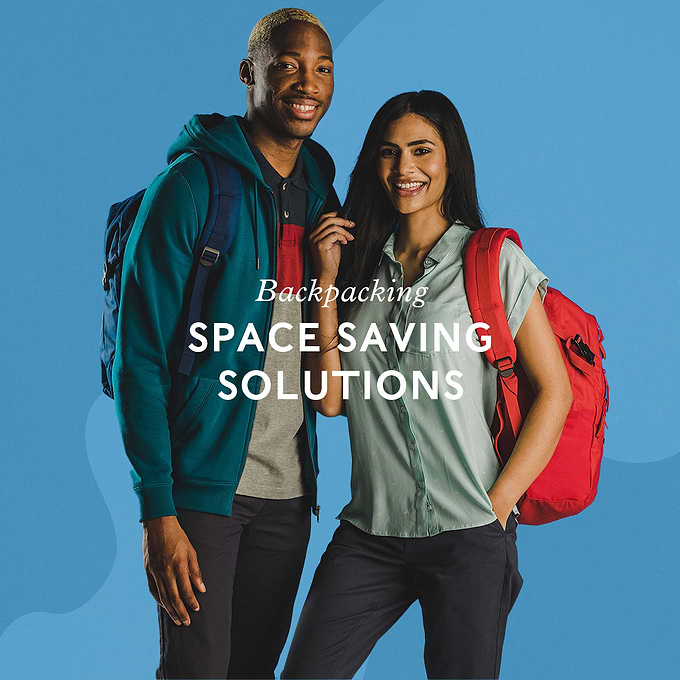 SPACE SAVING SOLUTIONS FOR BACKPACKING