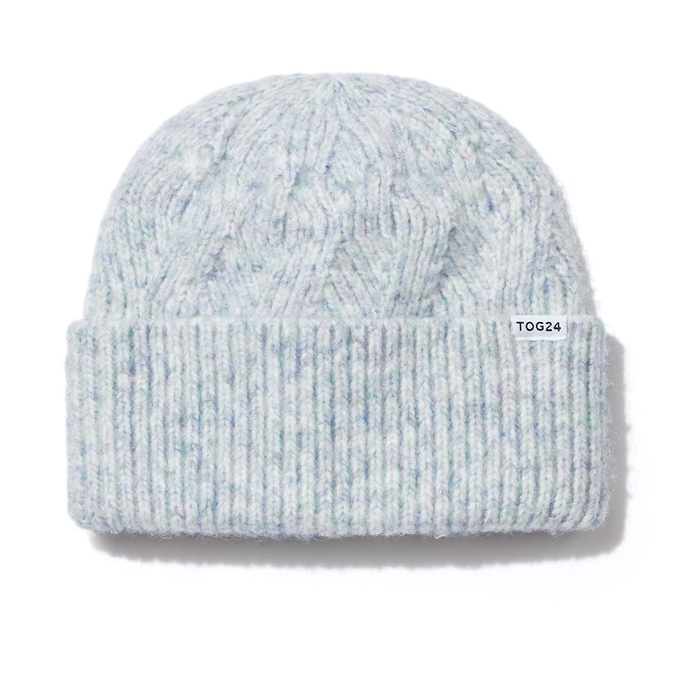 Abby Knit Hat - Light Blue Marl