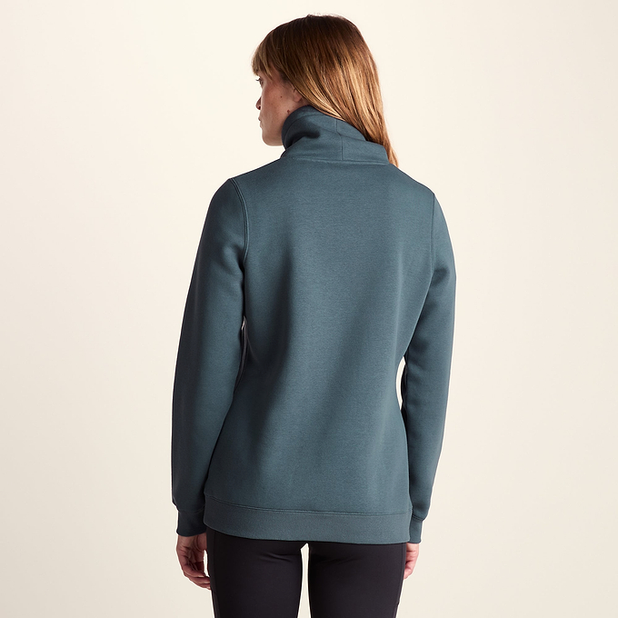 Abigail Womens Supersoft Funnel Neck Sweat - Graphite