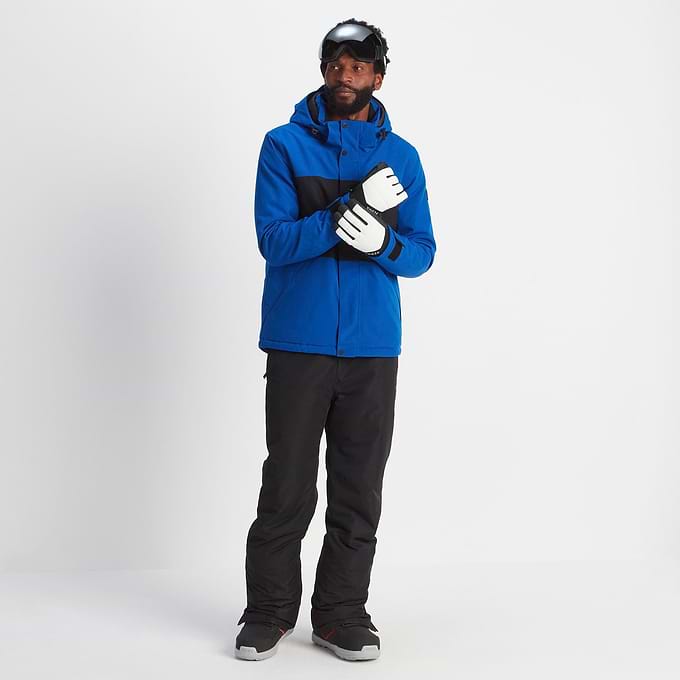Adventure Waterproof Insulated Ski Gloves - Optic White