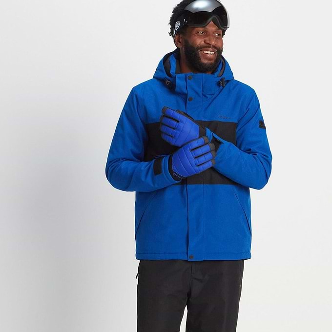 Adventure Waterproof Insulated Ski Gloves - Royal Blue