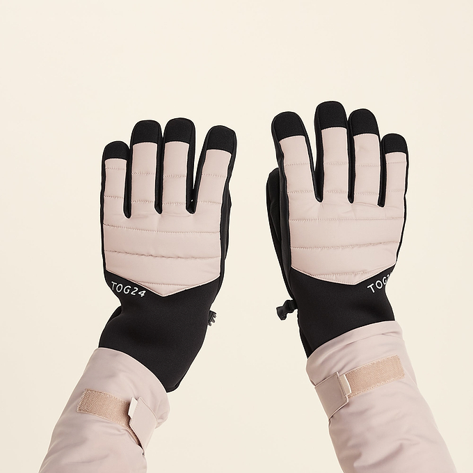 Adventure Waterproof Insulated Ski Gloves - Simply Taupe