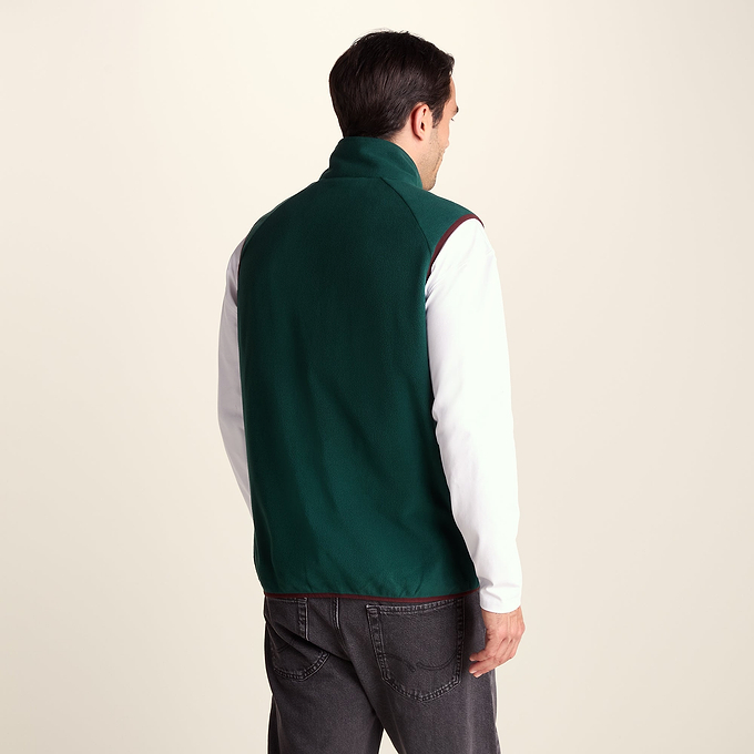 Ainsworth Mens Microfleece Gilet - Midnight Green