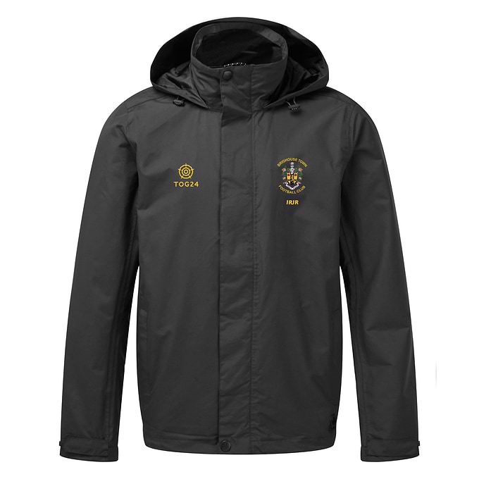 Brighouse Town FC Mens - Airton Waterproof Jacket Black