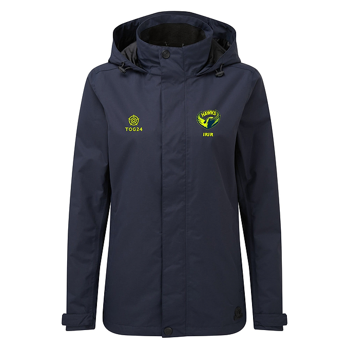 West Yorkshire Hawks Womens - Airton Waterproof Jacket Navy