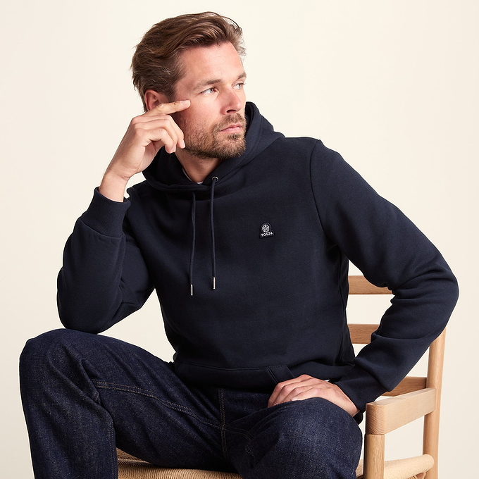Akerman Mens Supersoft Hoody - Dark Indigo