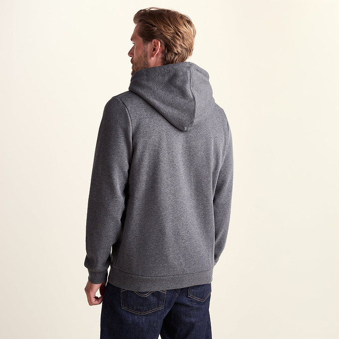 Akerman Mens Supersoft Hoody - Dark Grey Marl