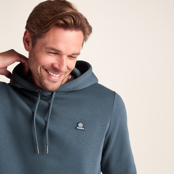 Akerman Mens Supersoft Hoody - Arctic Blue
