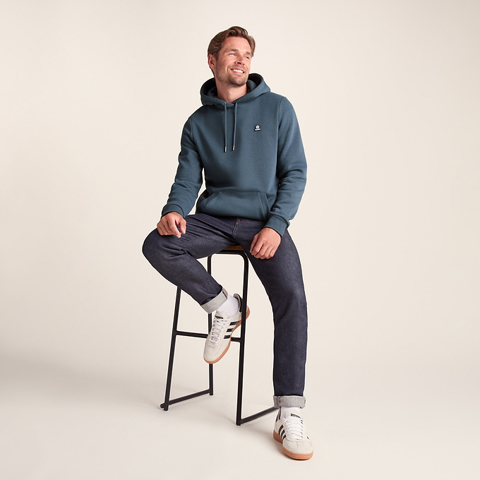 Akerman Mens Supersoft Hoody - Arctic Blue
