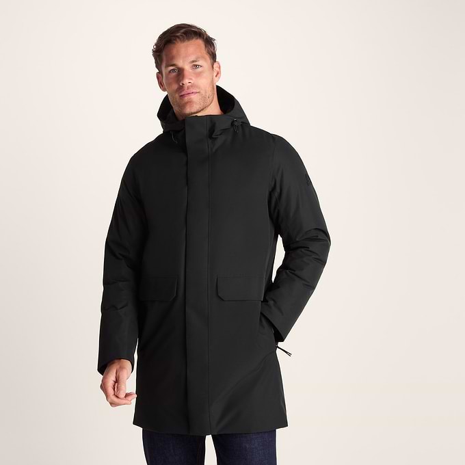 Aksel Mens Waterproof Insulated Parka - Black