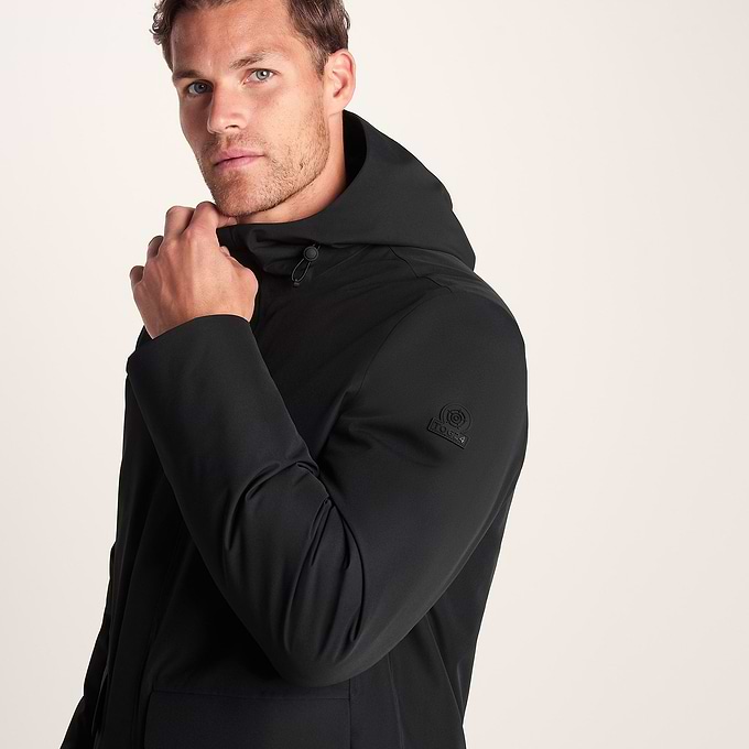 Aksel Mens Waterproof Insulated Parka - Black