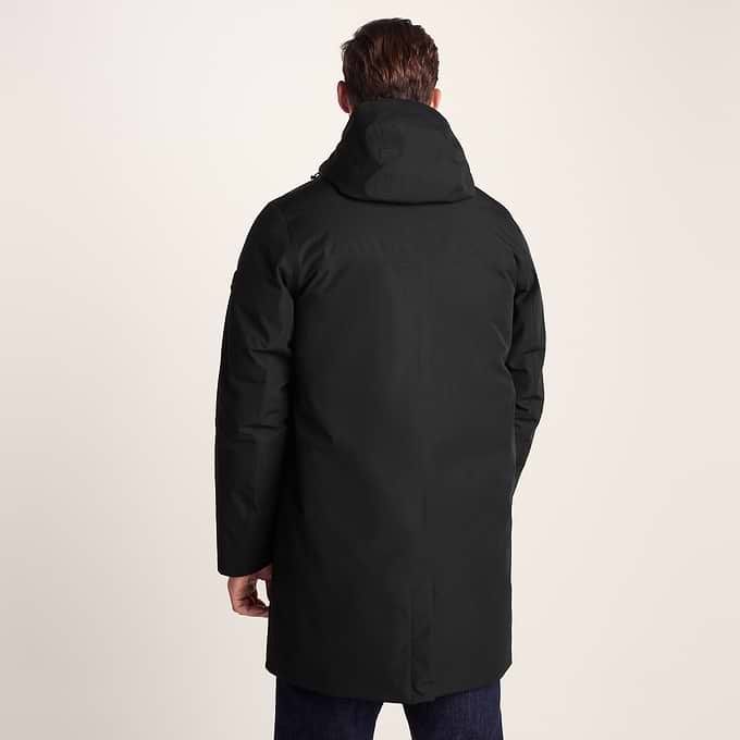 Aksel Mens Waterproof Insulated Parka - Black