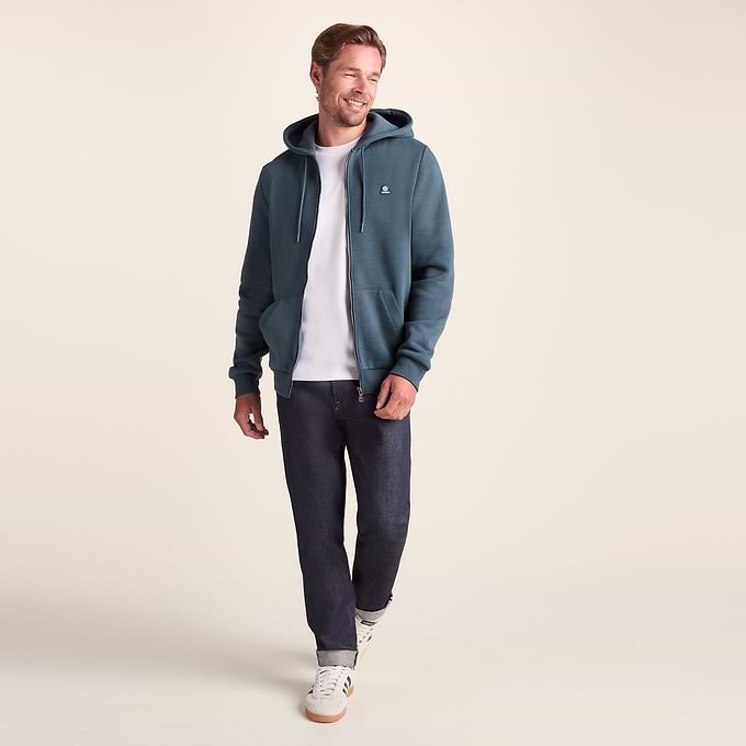 Alden Mens Supersoft Hoody - Arctic Blue