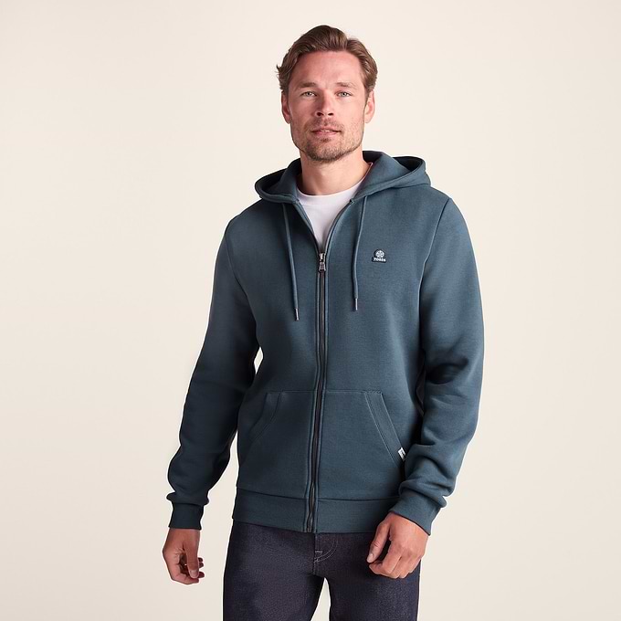 Alden Mens Supersoft Hoody - Arctic Blue