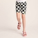 Black Woolly Checkerboard