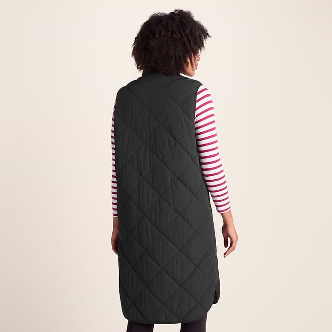 Anda Womens Shower Resistant Insulated Gilet - Black
