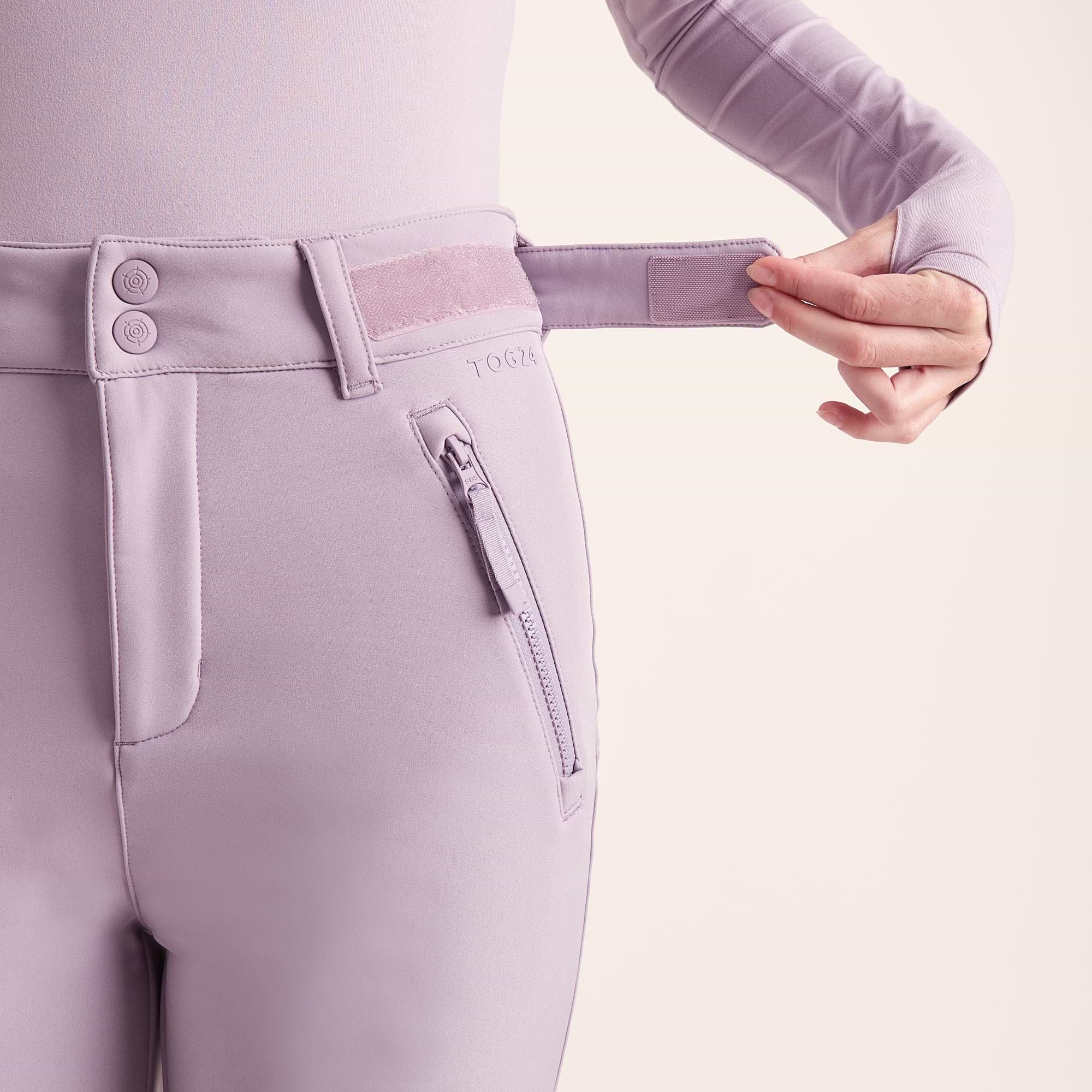 Annecy Womens Softshell Salopettes - Lavender Grey – TOG24