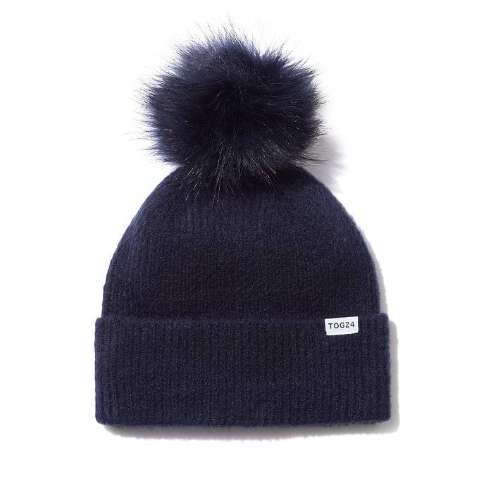 Anya Knit Hat - Oxford Blue