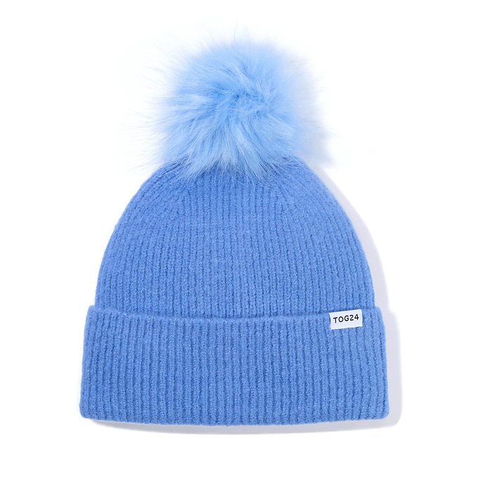 Anya Knit Hat - Light Sky Blue
