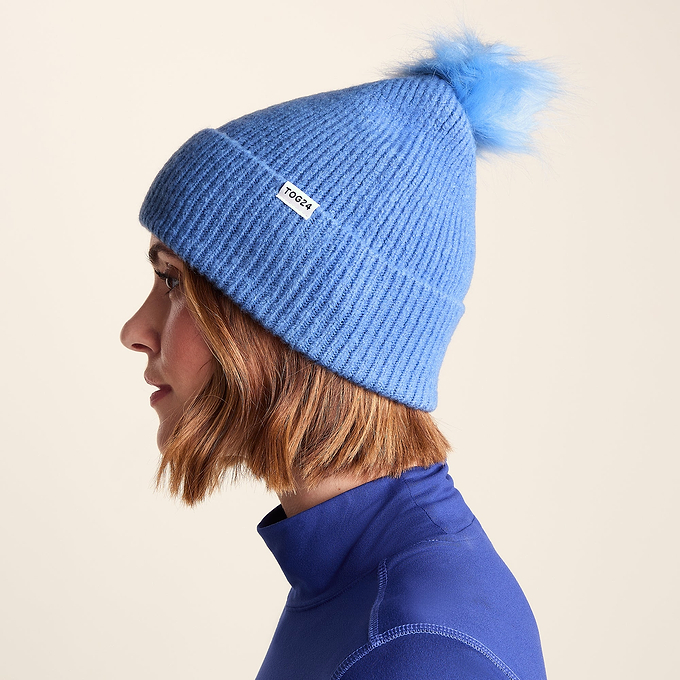 Anya Knit Hat - Light Sky Blue