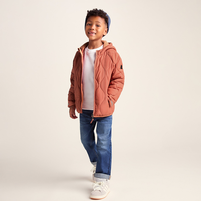 Arbor Kids Shower Resistant Padded Jacket - Canyon Orange