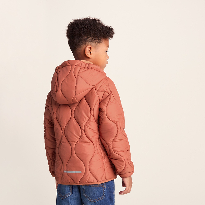 Arbor Kids Shower Resistant Padded Jacket - Canyon Orange