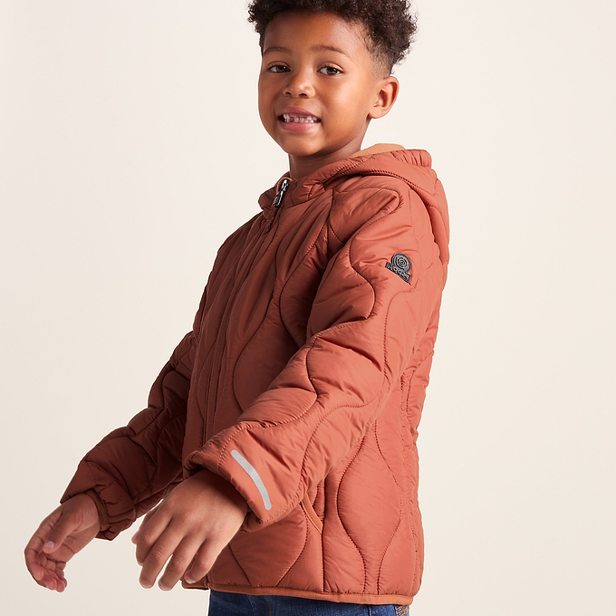 Arbor Kids Shower Resistant Padded Jacket - Canyon Orange