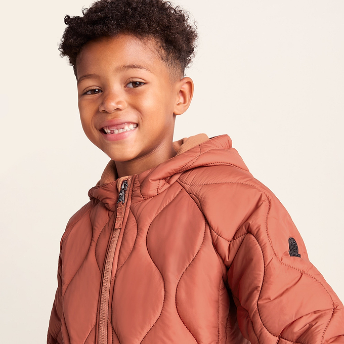 Arbor Kids Shower Resistant Padded Jacket - Canyon Orange