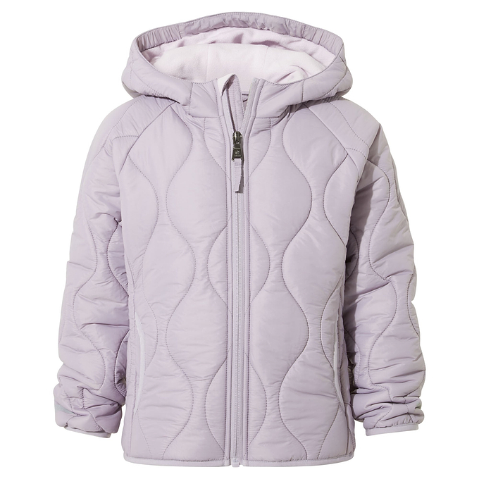 Arbor Kids Shower Resistant Padded Jacket - Lavender Grey