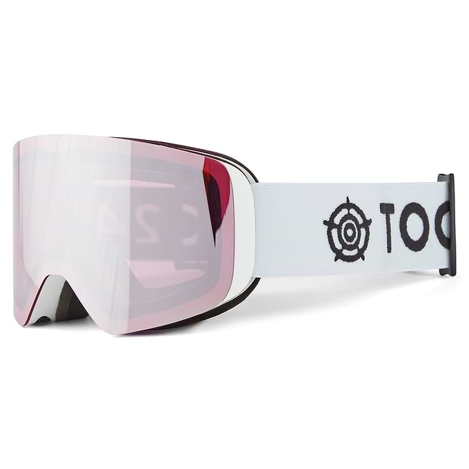 Arosa Goggles - Matt White/Vermillion