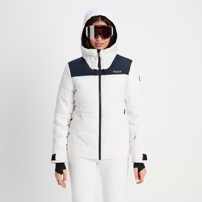 Arosa Goggles - Matt White/Vermillion