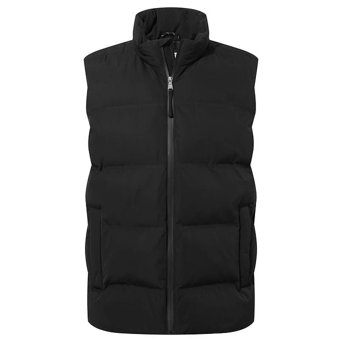 Arton Mens Shower and Wind Resistant Insulated Gilet - Black