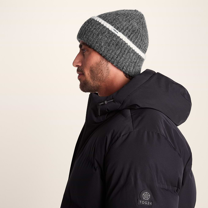 Ava Knit Hat - Dark Grey