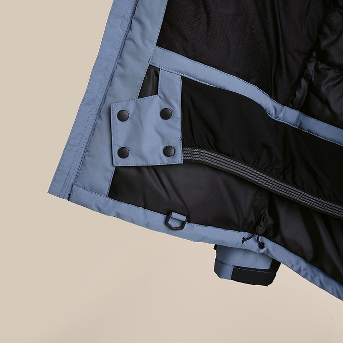 Avoriaz Mens Performance Waterproof Insulated Ski Jacket - Smokey Blue
