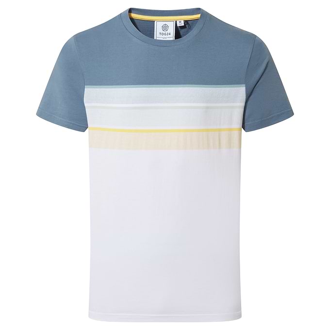 Blaxhall Mens T-Shirt - Blue Dolphin