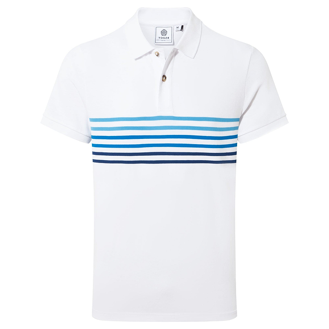 Bolton Mens Polo Shirt - Optic White