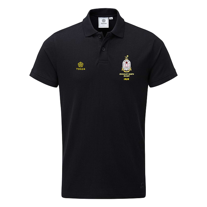 Crossley Heath Mens - Bower Polo Shirt Black