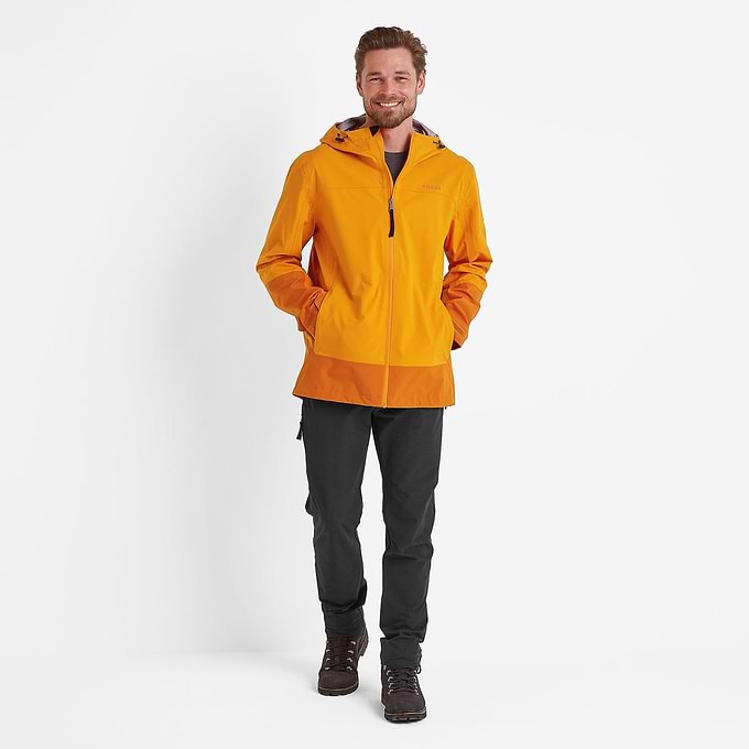 Bowston Mens Performance Waterproof Jacket - Tangerine
