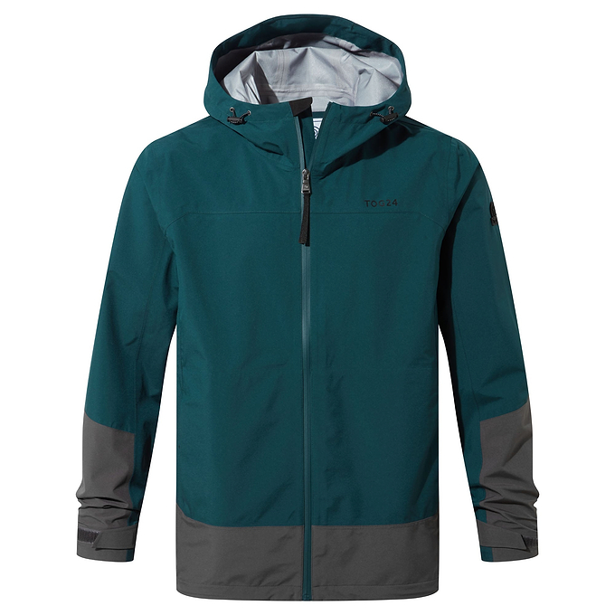 Bowston Mens Performance Waterproof Jacket - Petrol Green